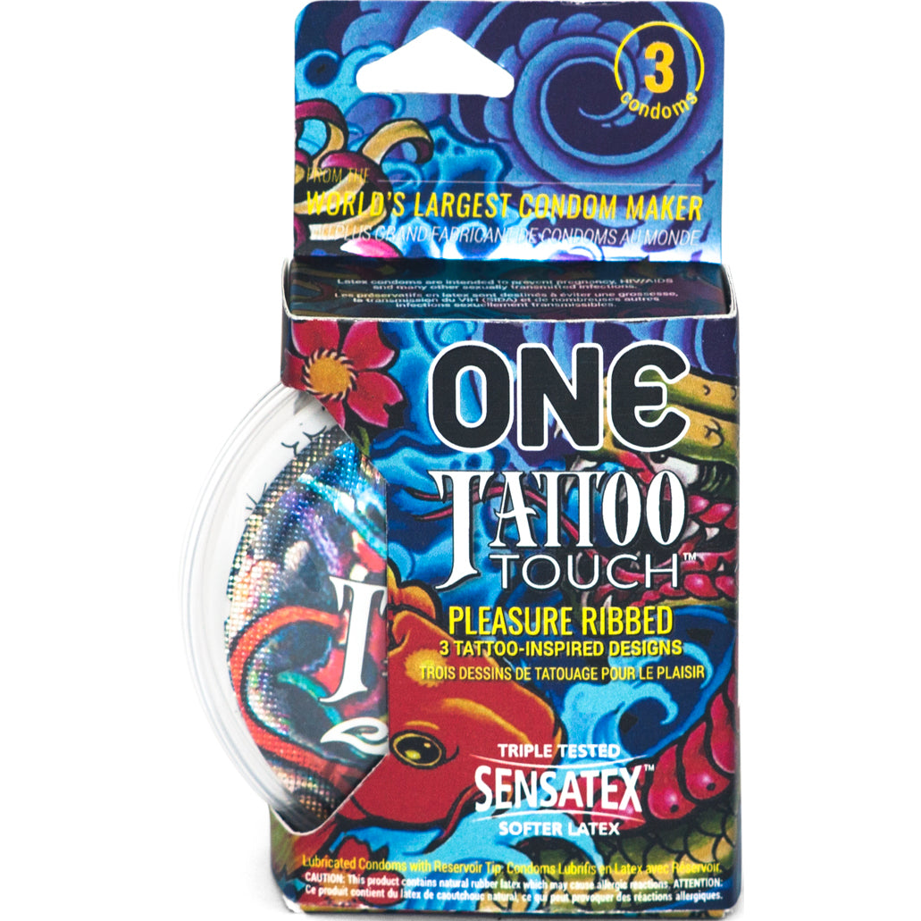 One Tattoo Touch Condoms