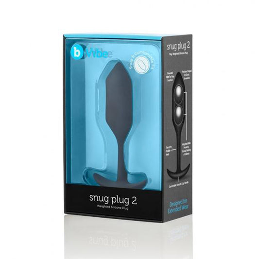 B-Vibe Snug Plug 2 - Black