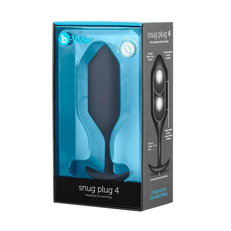 B-Vibe Snug Plug 4 - Black