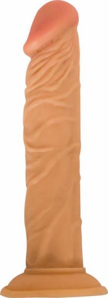 Dong - All American Whopper Vibrating 7 inches - Beige