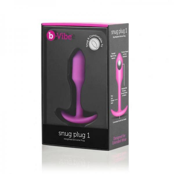 B-vibe Snug Plug 1 - Fuchsia