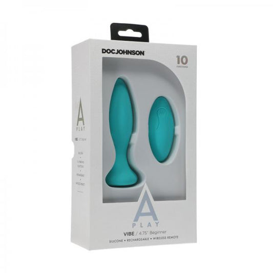 A-play Vibe - Silicone Plug With Remote